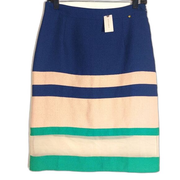 Anthropologie Harlyn Parfait Colorblock Knee-Length Pencil Skirt Size S NWT - Picture 6 of 12